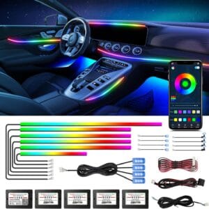 car ambient light led